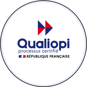 Logo Qualiopi certifié République Française